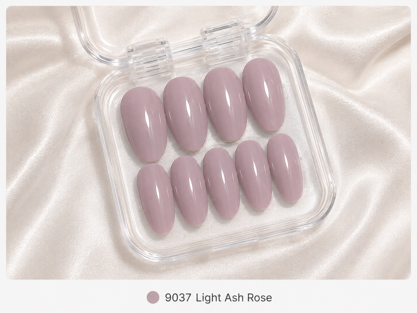 cnth-nails-press-on-nails-light-ash-rose-faux-ongles-10-pcs image 1