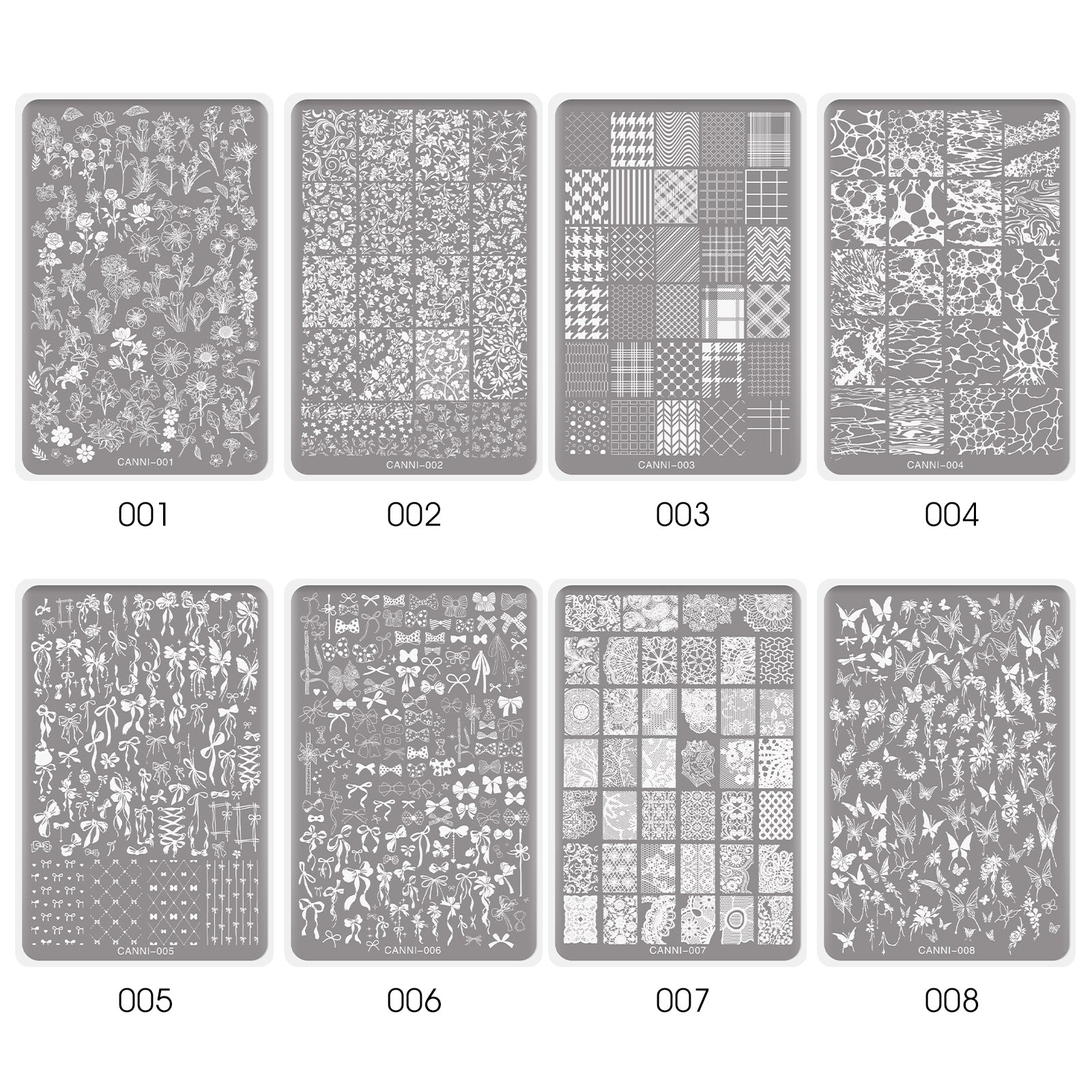 canni-001-plaque-stamping-nail-art-motifs image 2