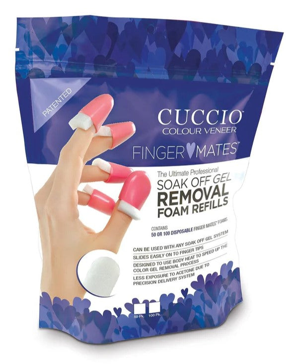 cuccio-colour-finger-mates-mousse-d-pose-gel-lot-de-100 image 1