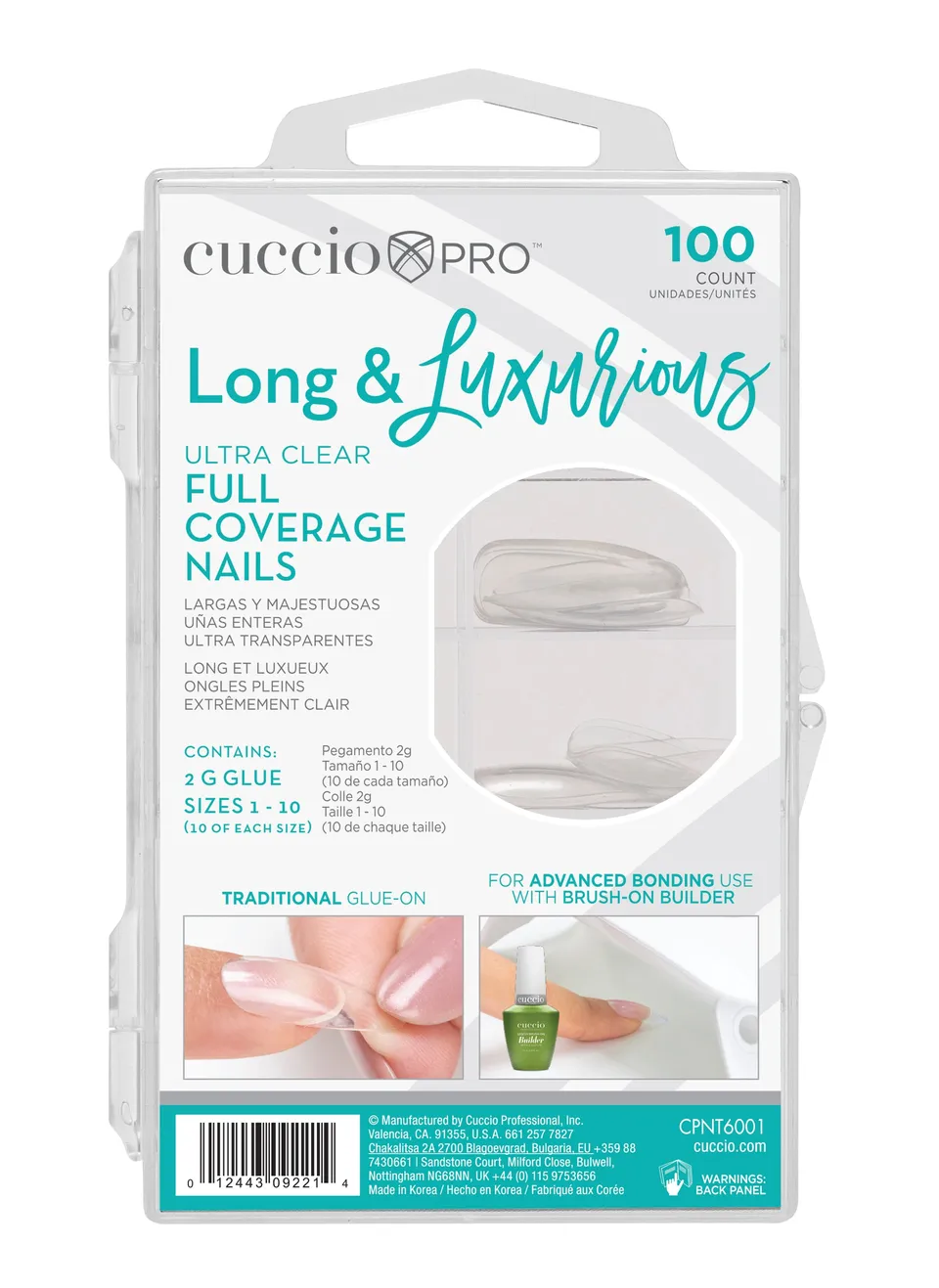 cuccio-pro-full-coverage-capsules-ongles-longues-100-pi-ces image 1