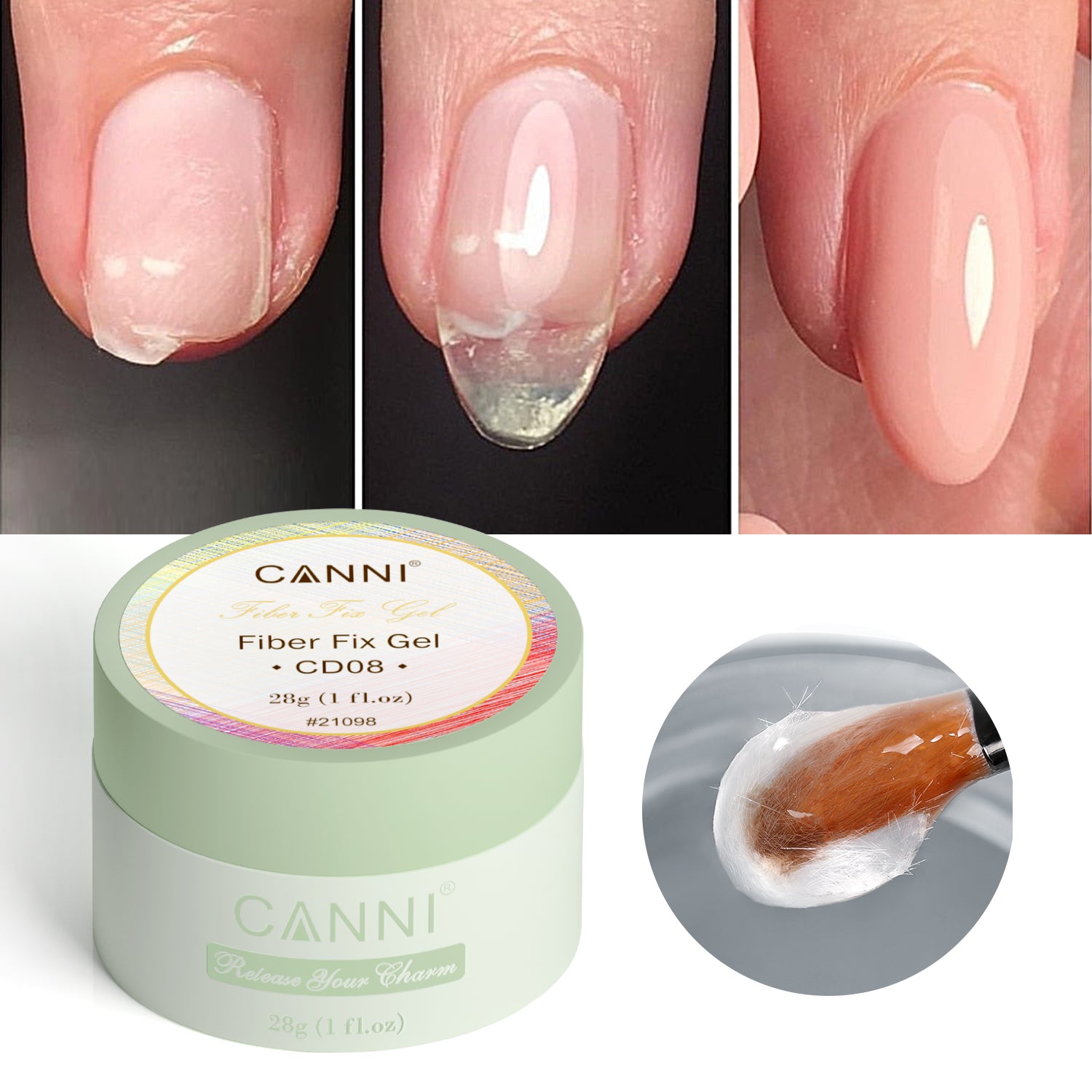 canni-fiber-fix-gel-fibre-28g-cd08-r-paration-dure image 2