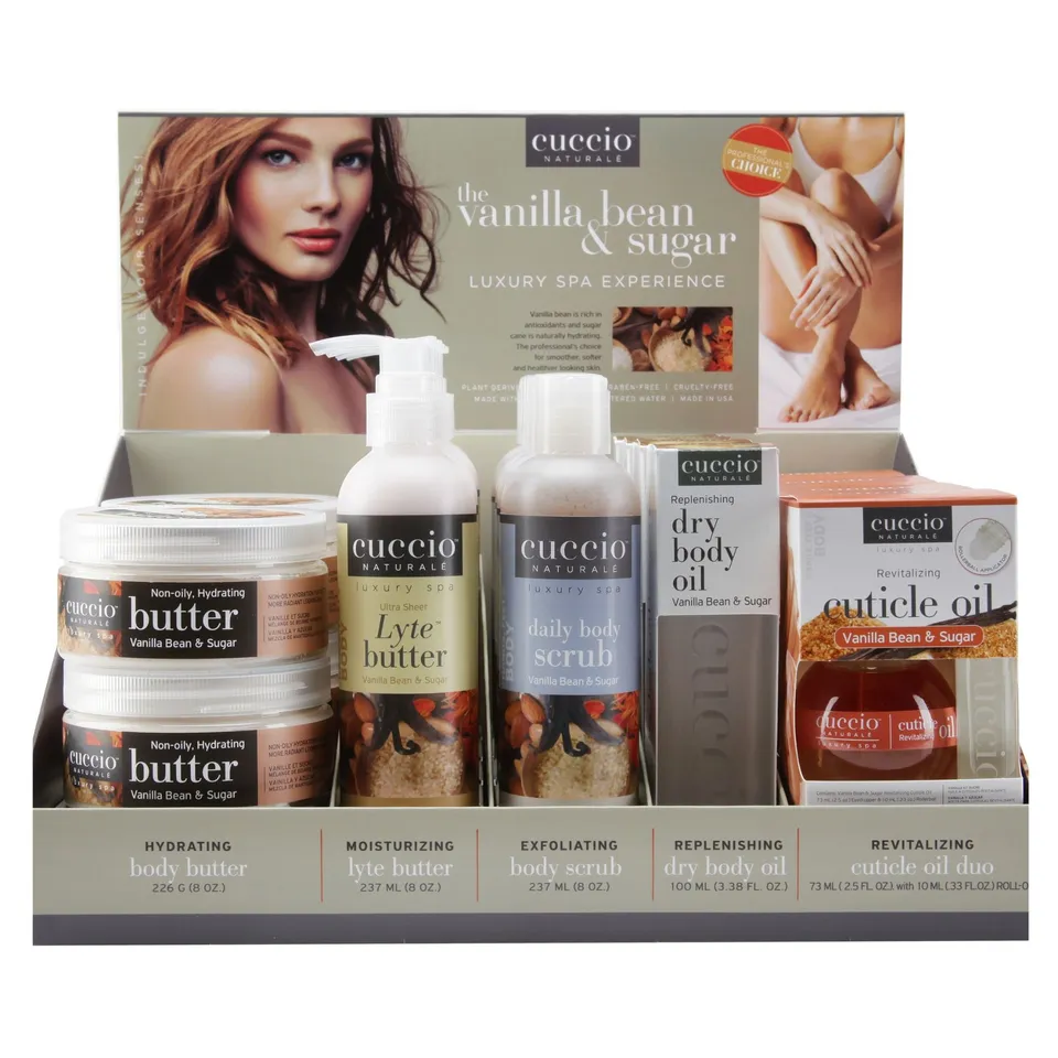 cuccio-naturale-coffret-vanille-sucre-soins-corps-pr-sentoir image 1