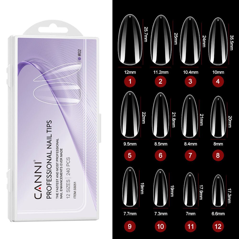 canni-tools-accessories-faux-ongles-almond-02-clear image 2