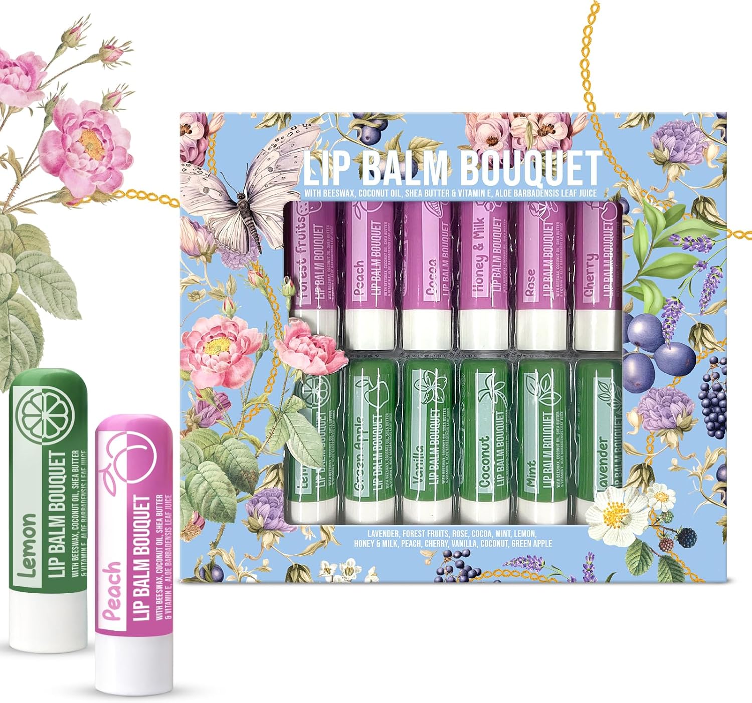 beauty4britain-bouquet-baume-l-vres-12-parfums-hydratant image 3