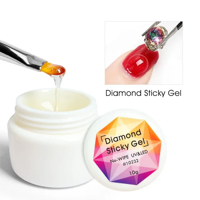 canni-diamond-sticky-gel-colle-nail-art-10232-10g-strass image 1