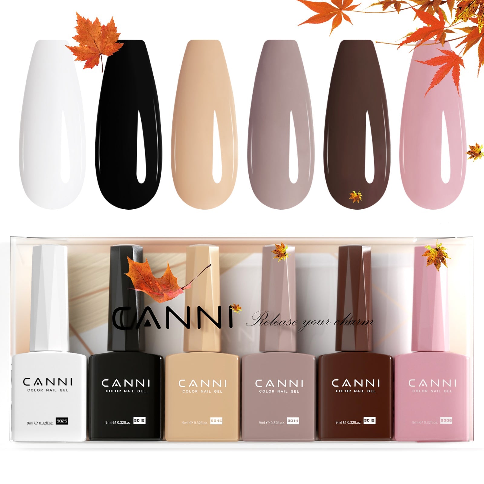 canni-kits-sets-2307-classic-couture-kit-vernis-gel-6x9ml image 1