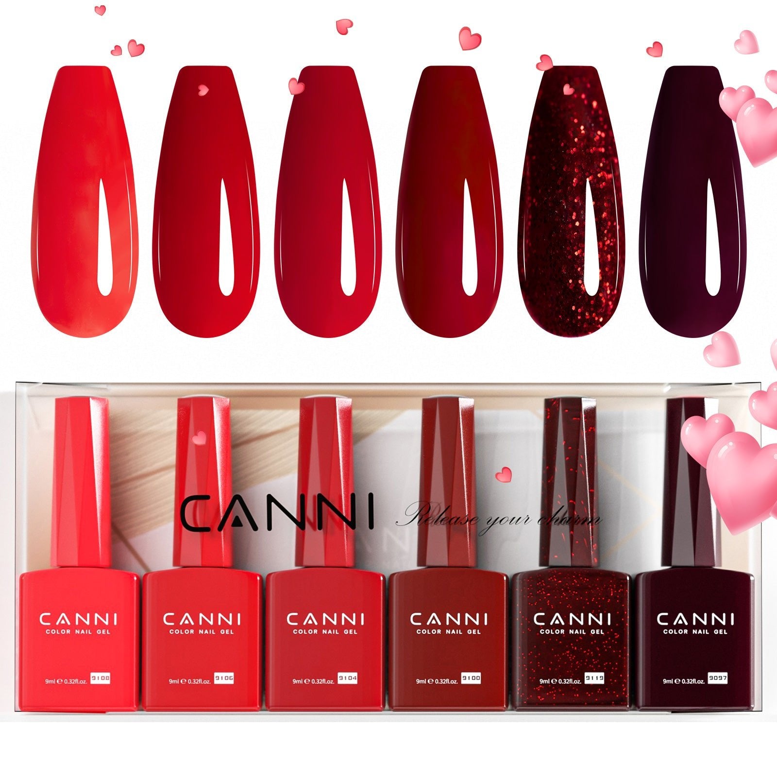 canni-2309-kit-vernis-semi-permanent-6x9ml-red-velvet image 1