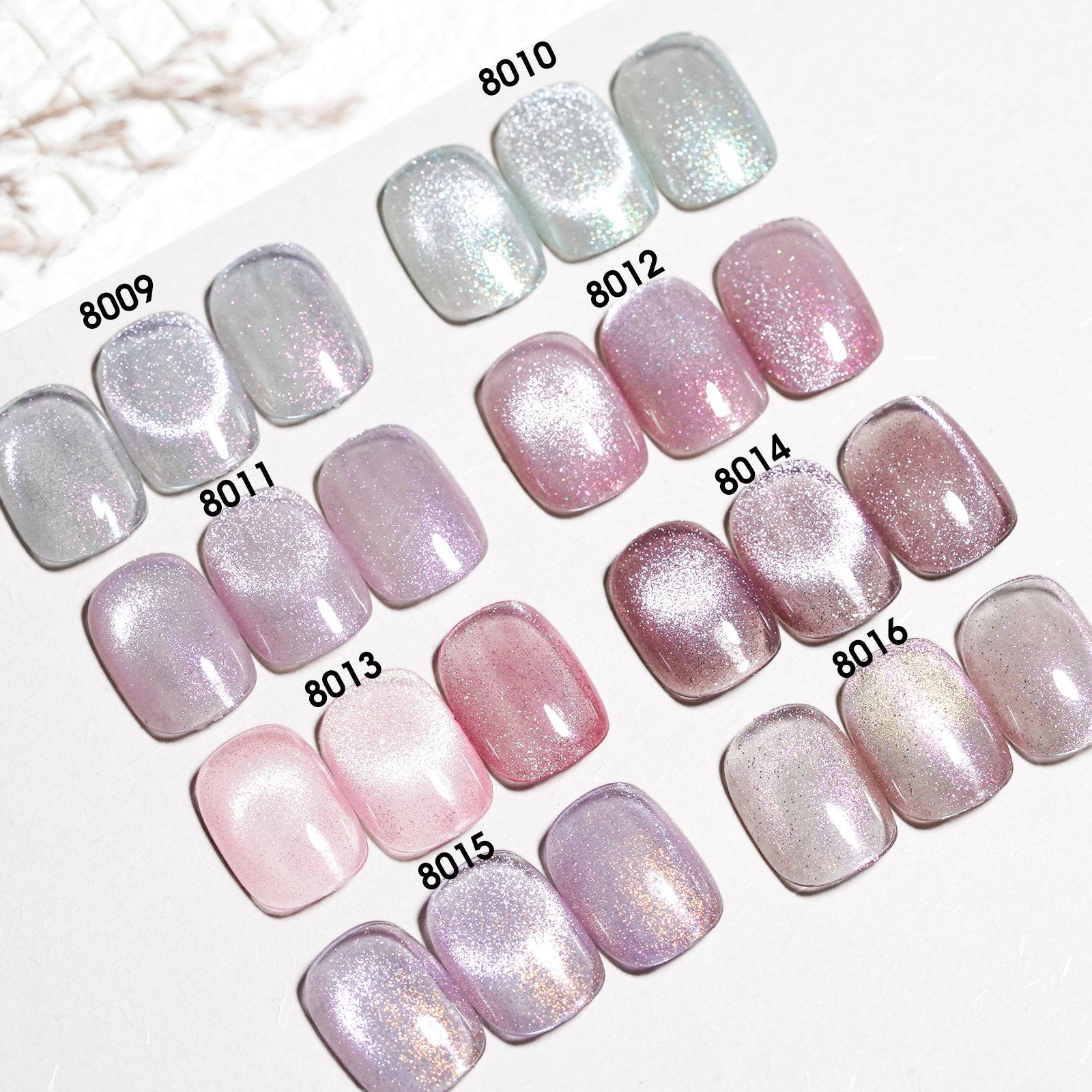 canni-pink-planet-vernis-cat-eye-rose-8-x-9-ml image 2