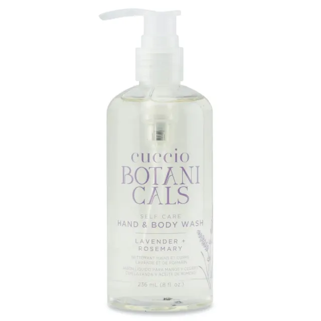 cuccio-botanicals-lavender-rosemary-gel-douche-hydratant-lavande-8-oz image 1