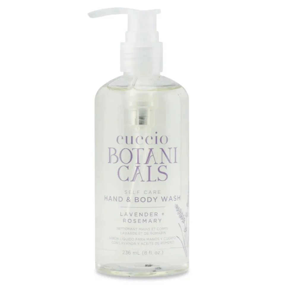 cuccio-botanicals-lavender-rosemary-gel-douche-hydratant-lavande-8-oz image 1