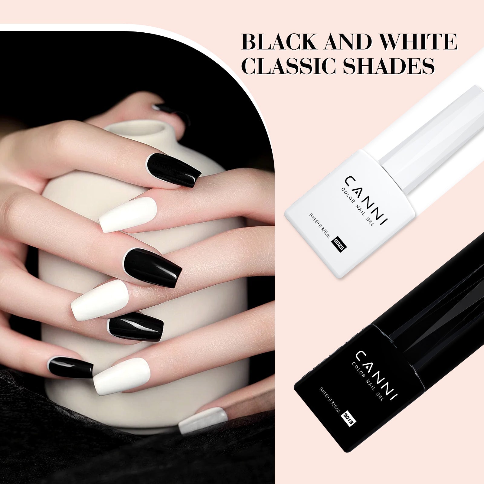 canni-kits-9ml-black-white-set-vernis-semi-permanent-noir-blanc image 3