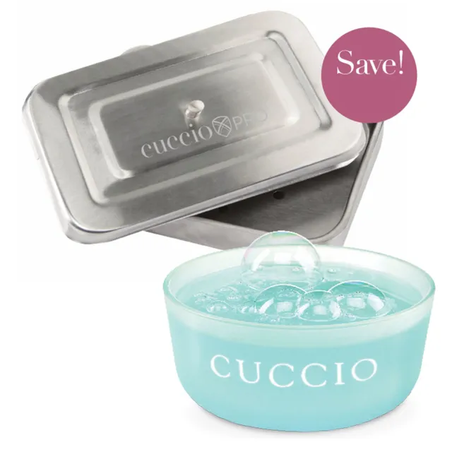 cuccio-pro-plateau-st-rilisation-inox-bol-verre-manucure image 1