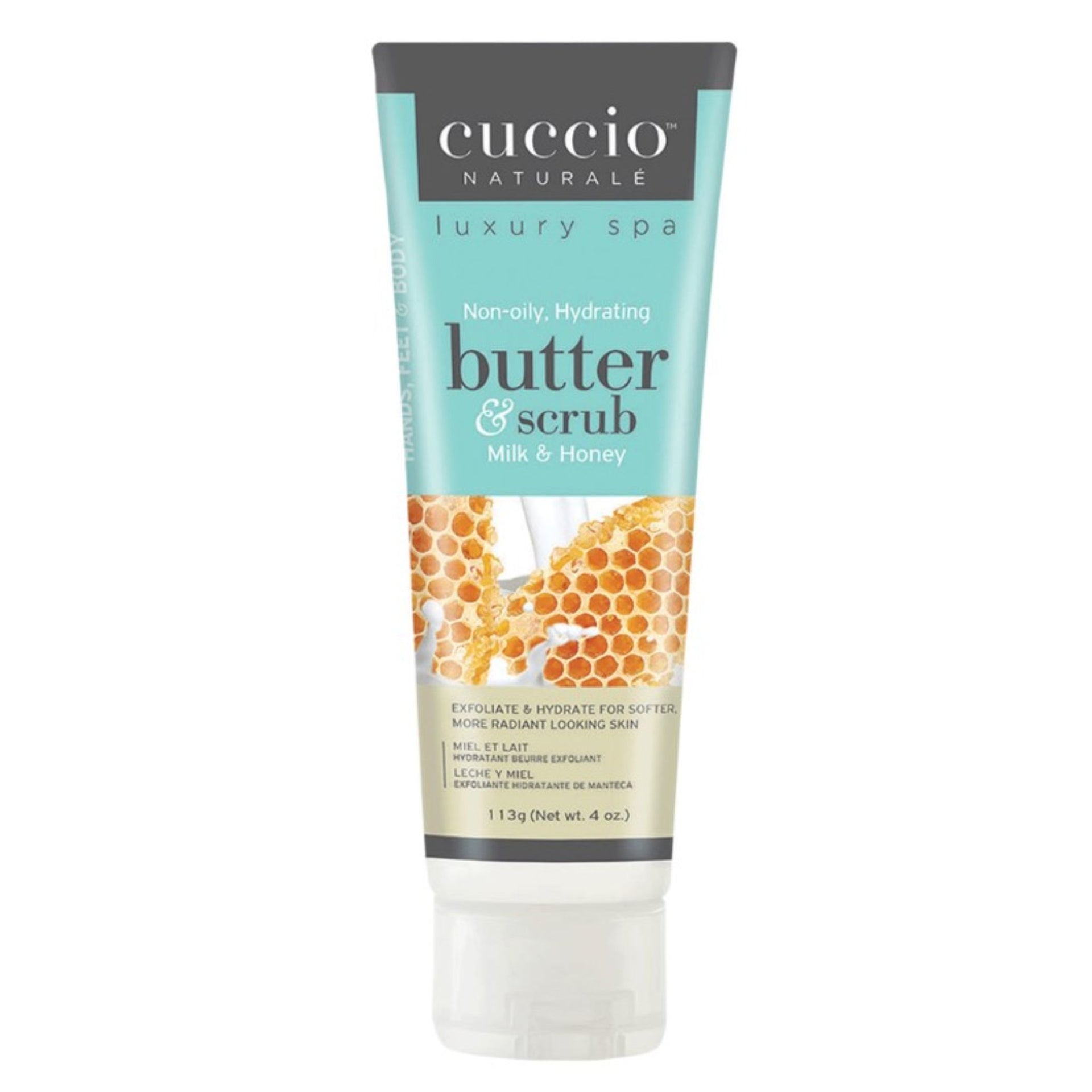 cuccio-naturale-milk-honey-gommage-corps-4oz-hydratant image 1