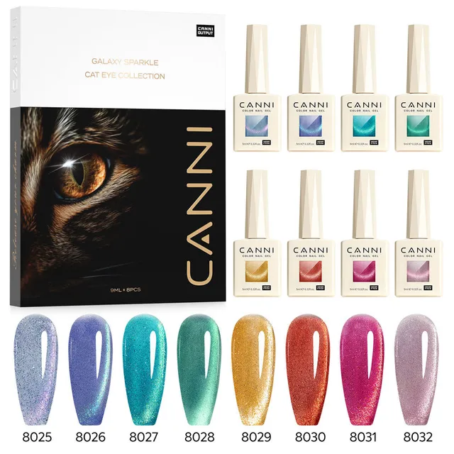 canni-galaxy-gaze-cat-eye-coffret-8x9ml-dk image 1