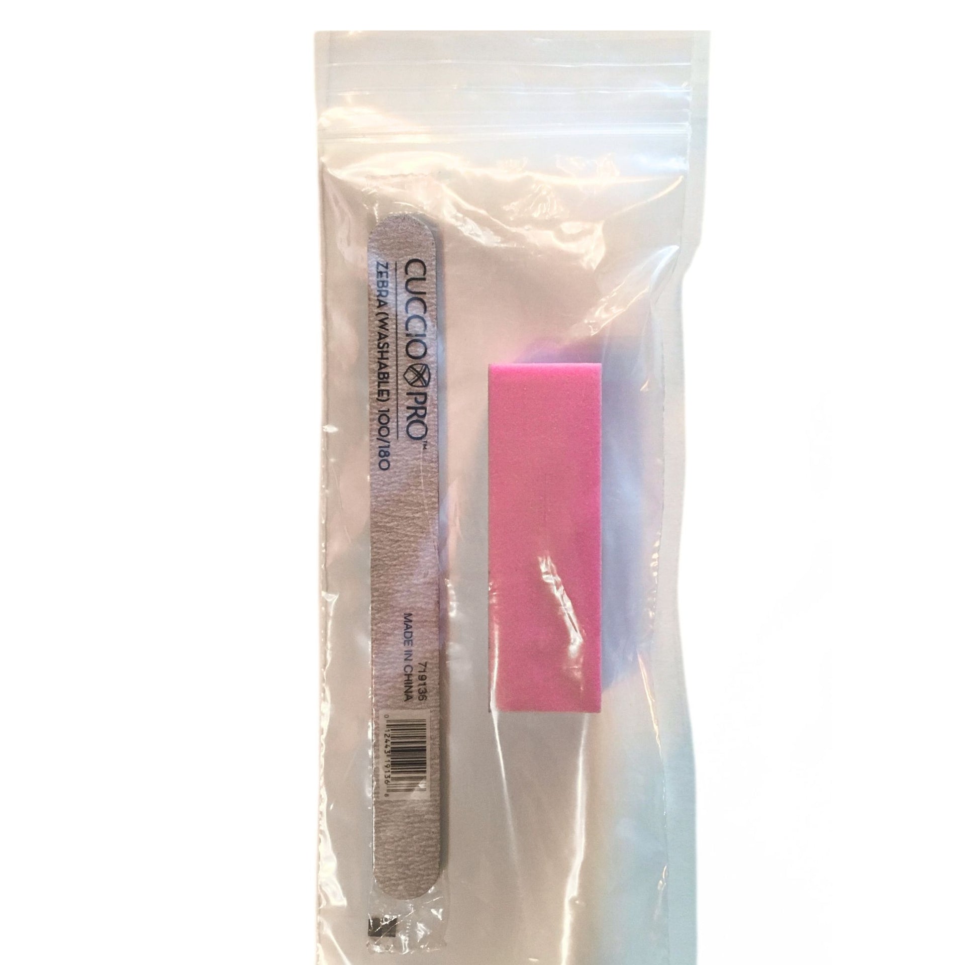 cuccio-pro-custom-kit-manucure-lime-buffer-pochette image 1