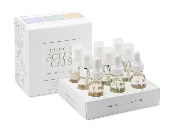 cuccio-botanicals-mini-body-collection-coffret-9-pi-ces image 1