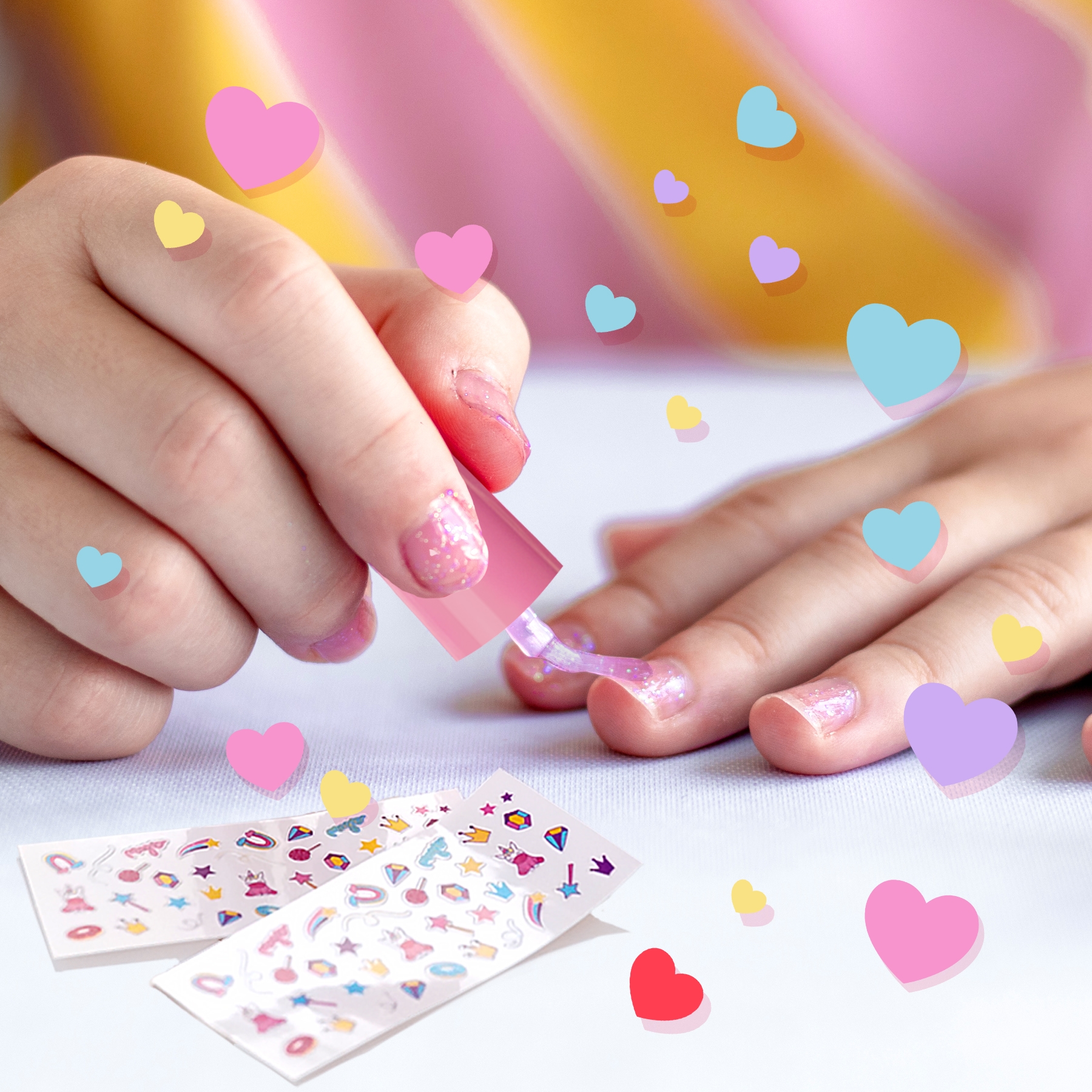beauty4britain-kids-unicorn-set-10-vernis-ongles-enfant-pelable image 5