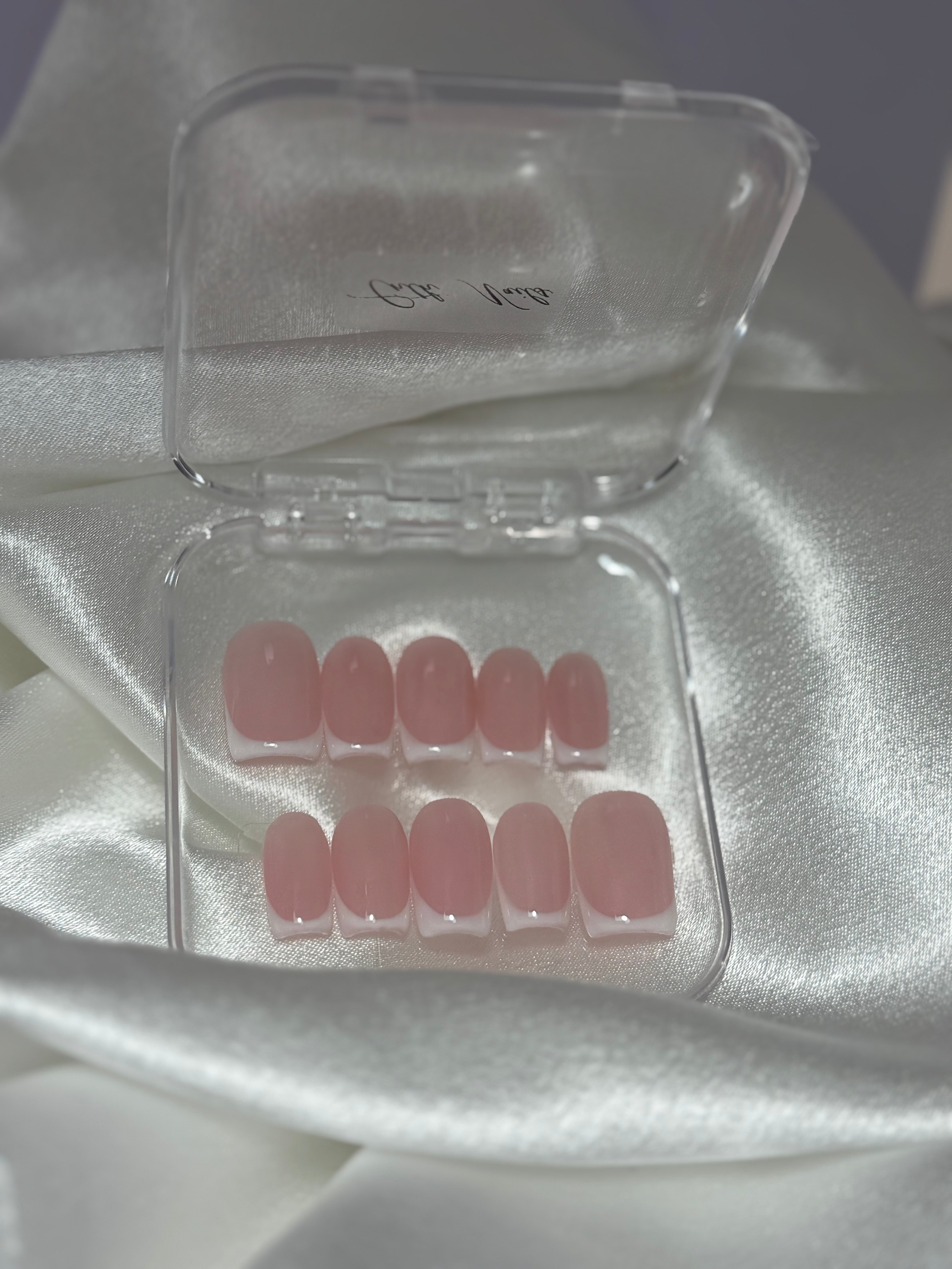 cnth-nails-press-on-nails-frenchy-faux-ongles-french-carr-10-pcs image 2
