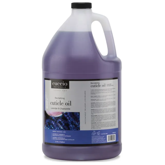 cuccio-naturale-huile-cuticules-lavande-camomille-1-gallon image 1