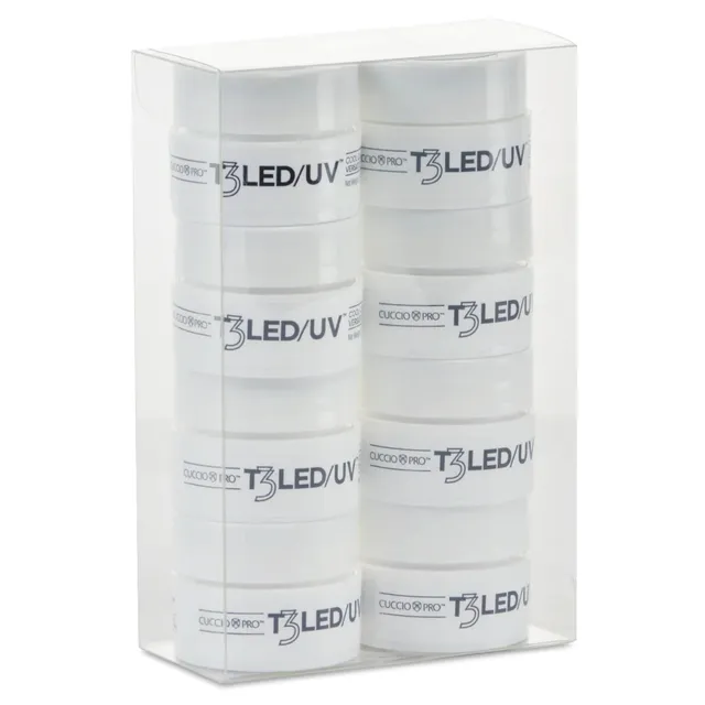 cuccio-pro-t3-gel-led-uv-assortiment-kit-8-manucure image 1