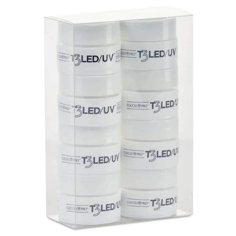cuccio-pro-t3-gel-led-uv-assortiment-kit-8-manucure image 1