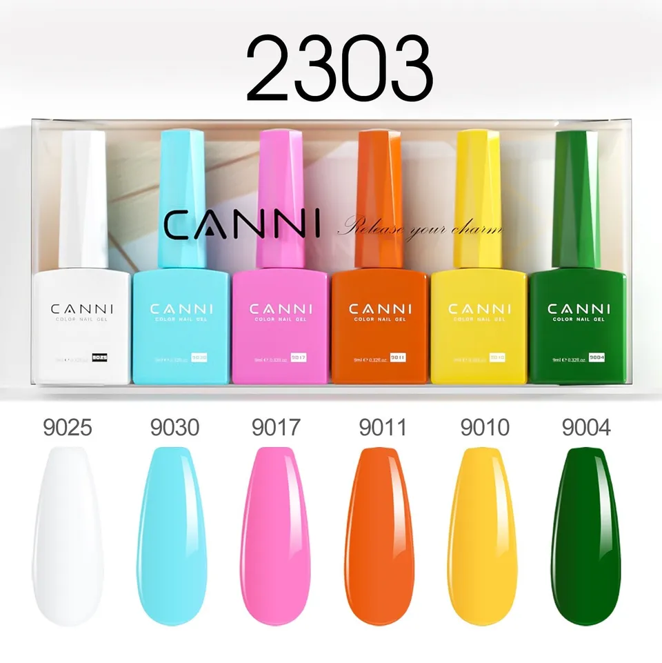 canni-chic-monochrome-kit-vernis-semi-permanent-2303-6x9ml image 1