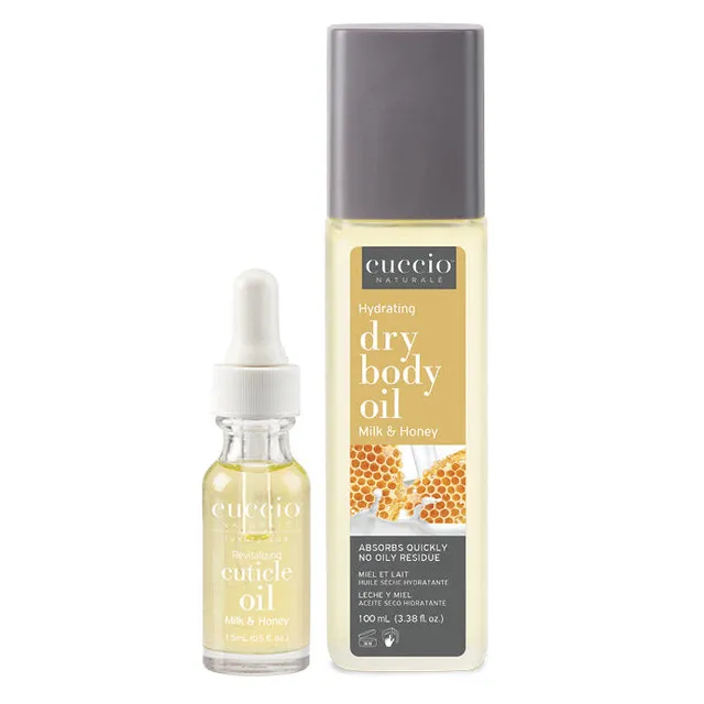 cuccio-naturale-coffret-huile-lait-et-miel-cuticules-corps image 1