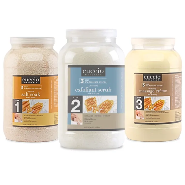 cuccio-naturale-milk-honey-kit-p-dicure-3-tapes-spa-pieds image 1