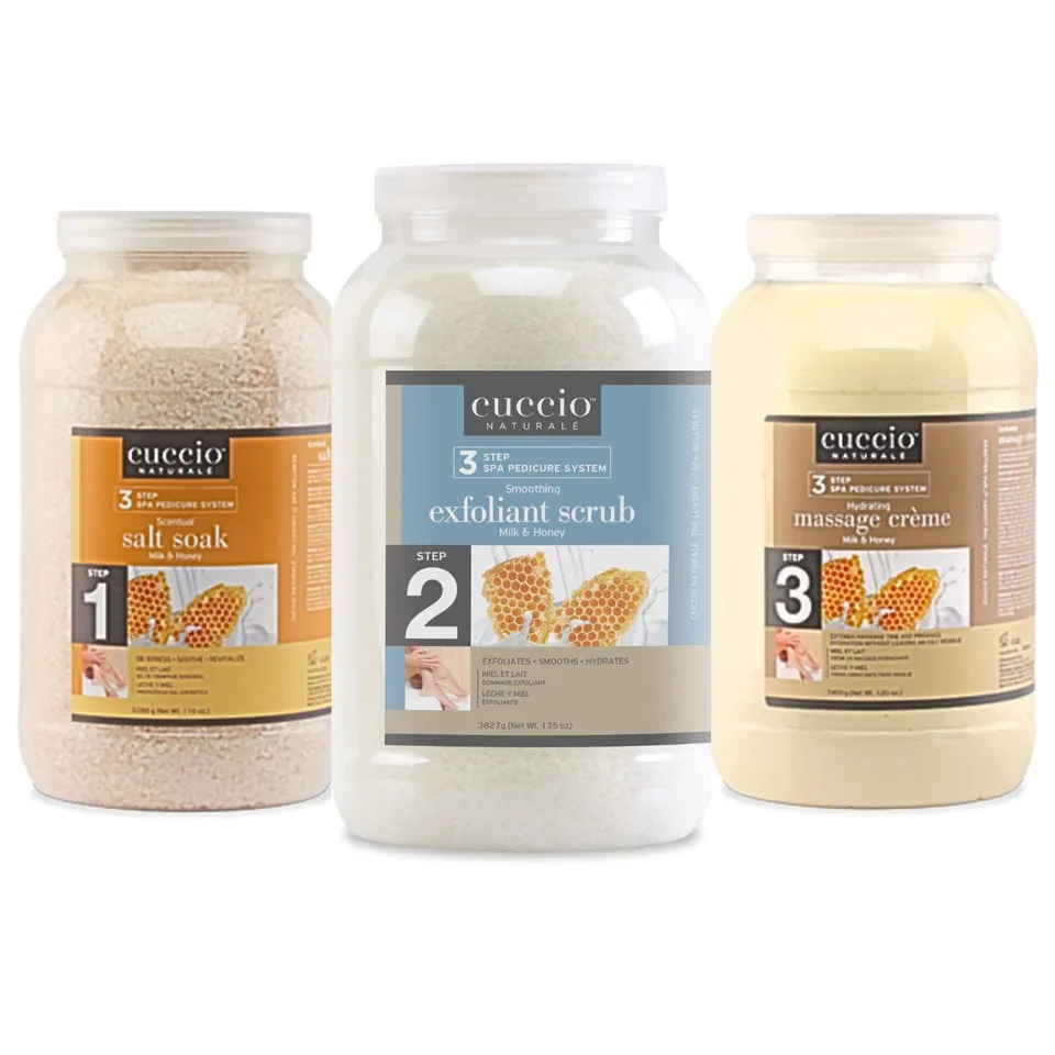 cuccio-naturale-milk-honey-kit-p-dicure-3-tapes-spa-pieds image 1