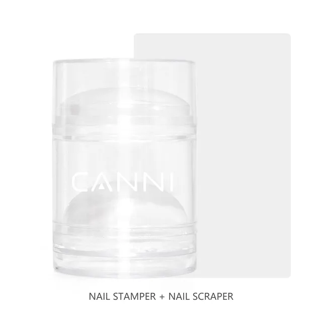 canni-nail-stamp-tool-tampon-nail-art-kit-stamping image 1