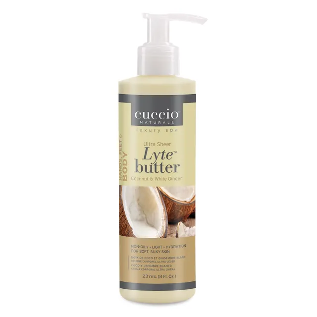 cuccio-naturale-lyte-beurre-corps-coco-gingembre-8oz image 1