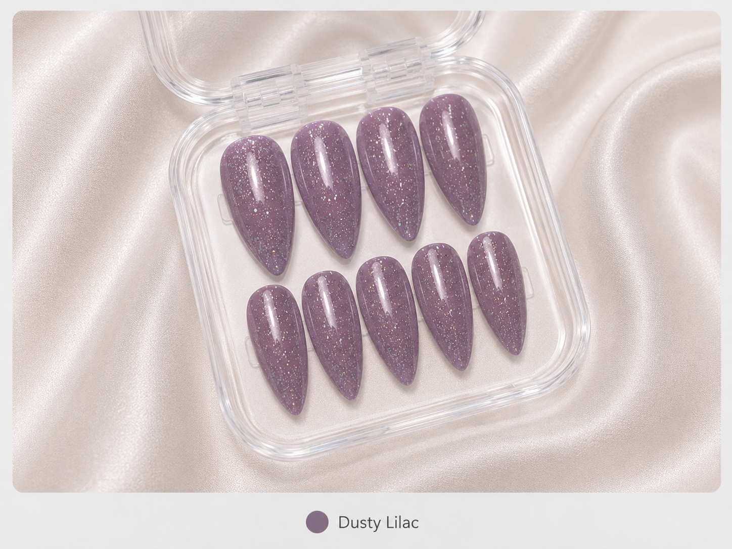 cnth-press-on-nails-dusty-lilac-faux-ongles-10-pcs-brillant image 1