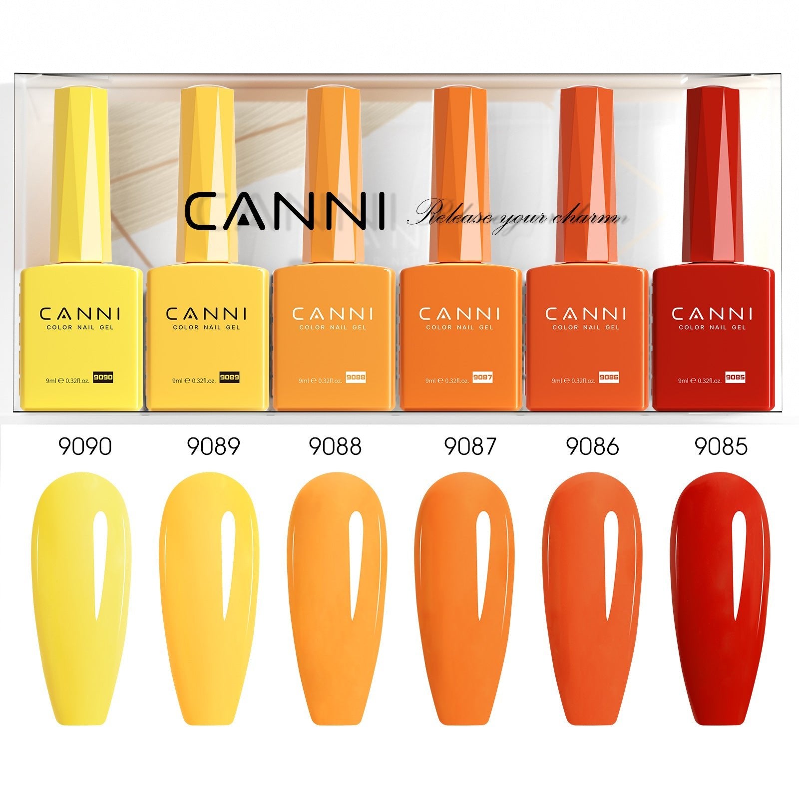 canni-tangerine-tango-kit-vernis-gel-9ml-6-couleurs-2312 image 8