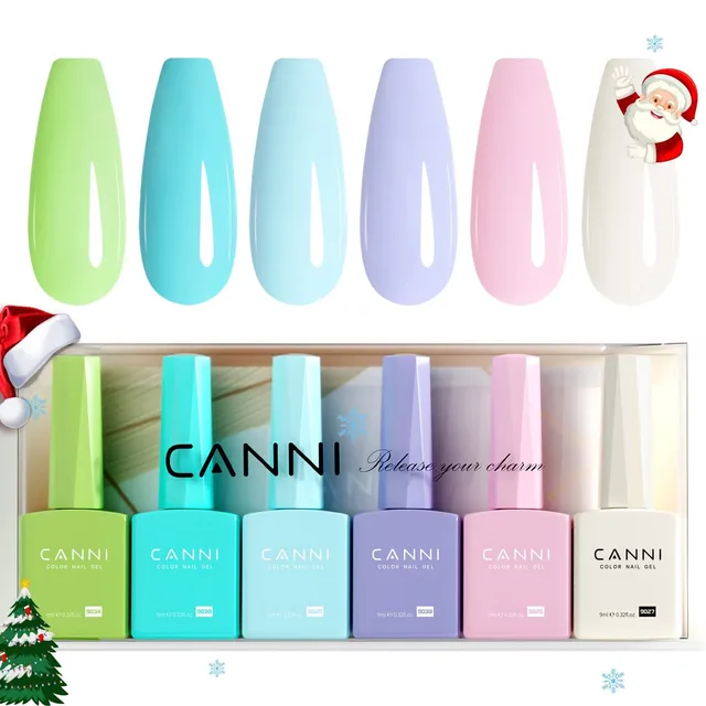 canni-colorful-kaleidoscope-kit-vernis-semi-permanent-6x9ml-2305 image 1