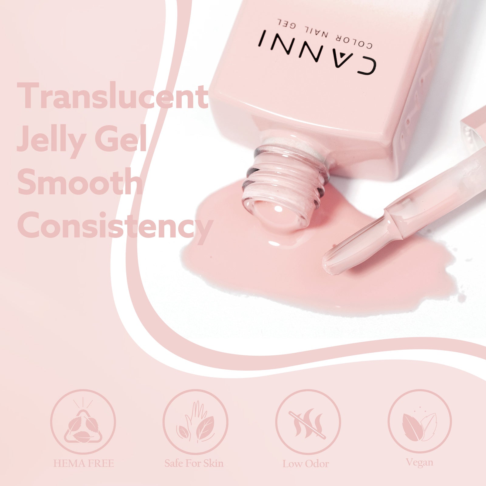 canni-cc7-vernis-semi-permanent-9145-sheer-9ml-nude image 5