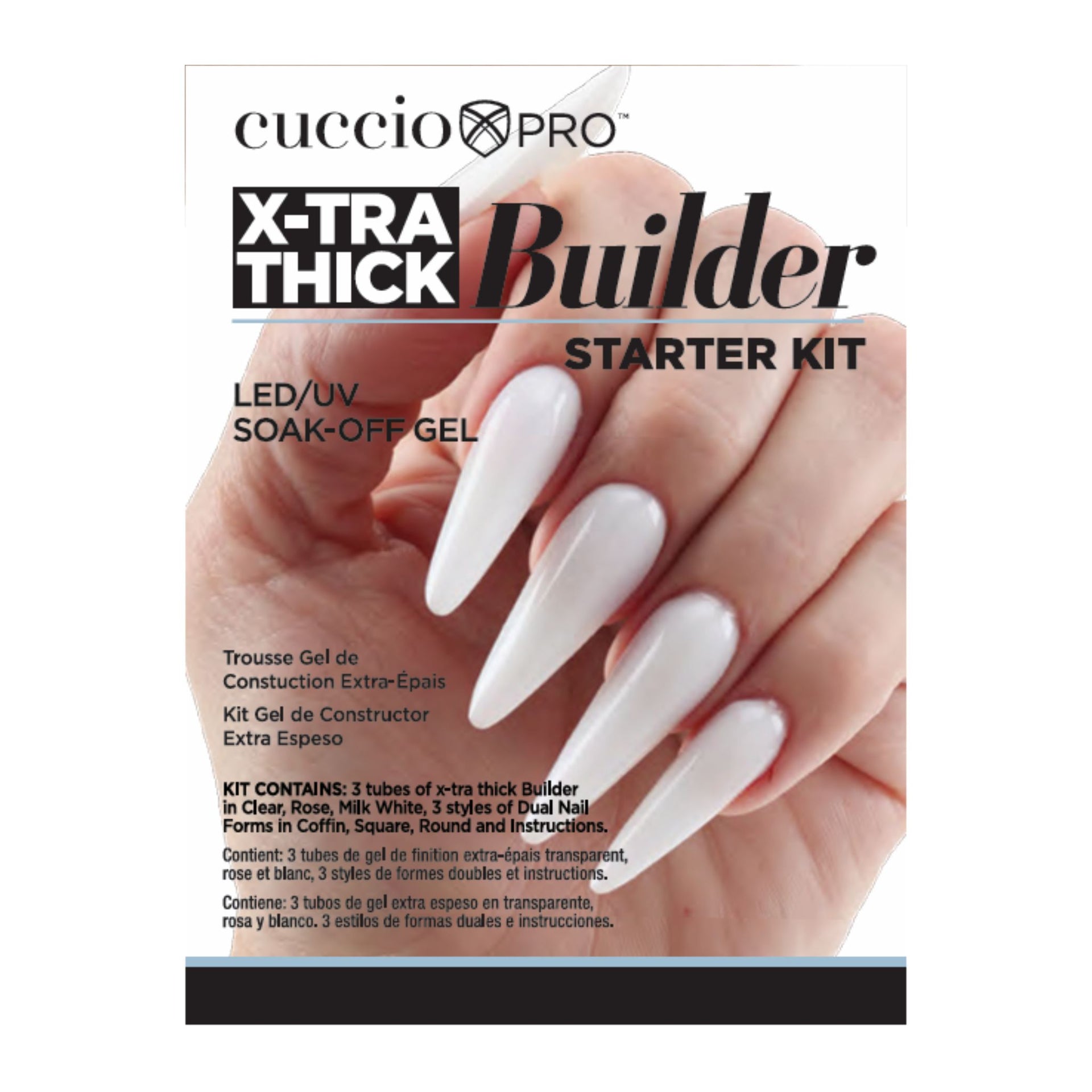 cuccio-pro-x-tra-thick-builder-kit-gel-ongles-3-couleurs image 1