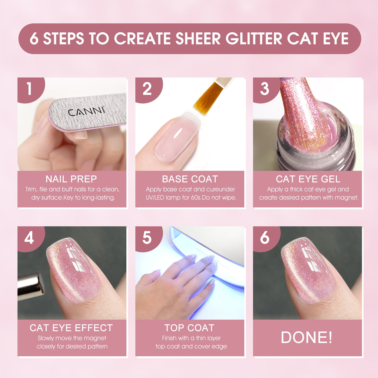canni-iridescent-dream-vernis-magn-tique-cat-eye-8x9ml-aimant image 6