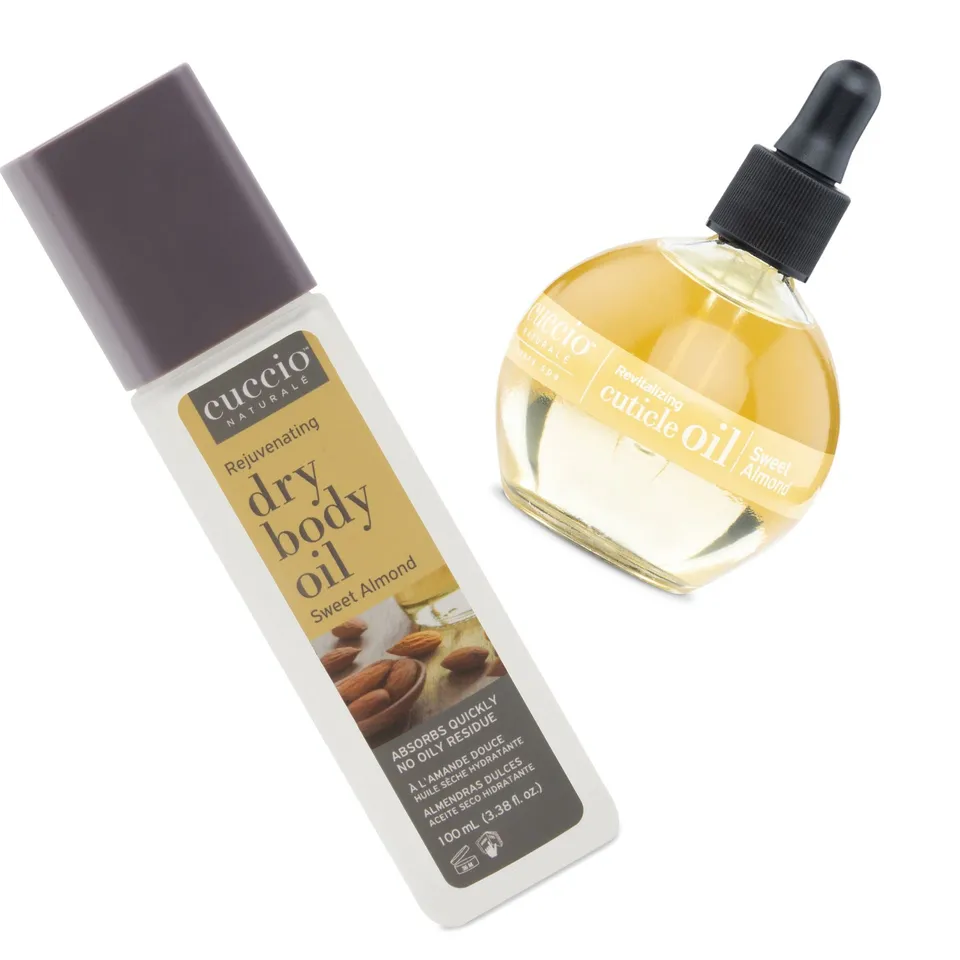 cuccio-naturale-sweet-almond-duo-huile-cuticules-huile-s-che image 1