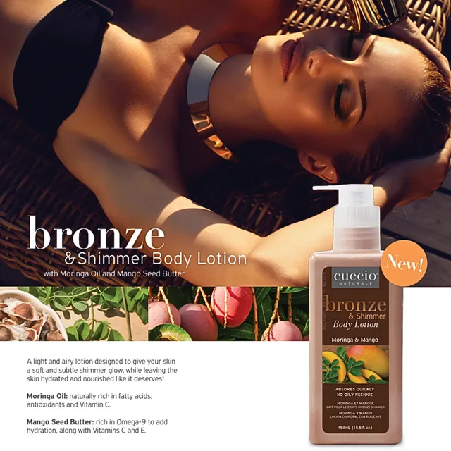 cuccio-naturale-bronze-shimmer-lait-corps-iris-hydratant image 1