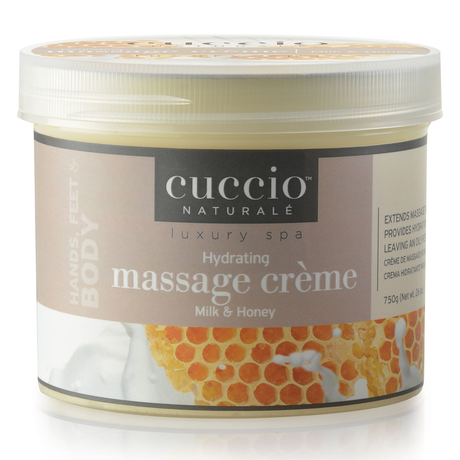 cuccio-naturale-milk-honey-cr-me-massage-lait-miel-26oz image 1