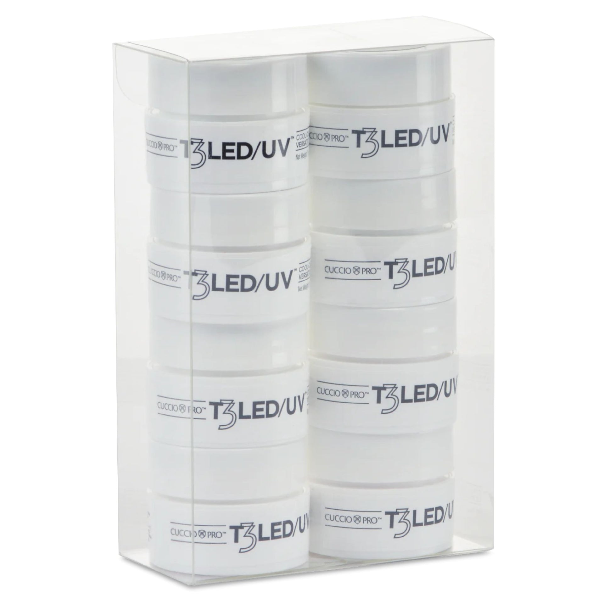 cuccio-pro-t3-gel-led-uv-assortiment-kit-8-manucure image 1