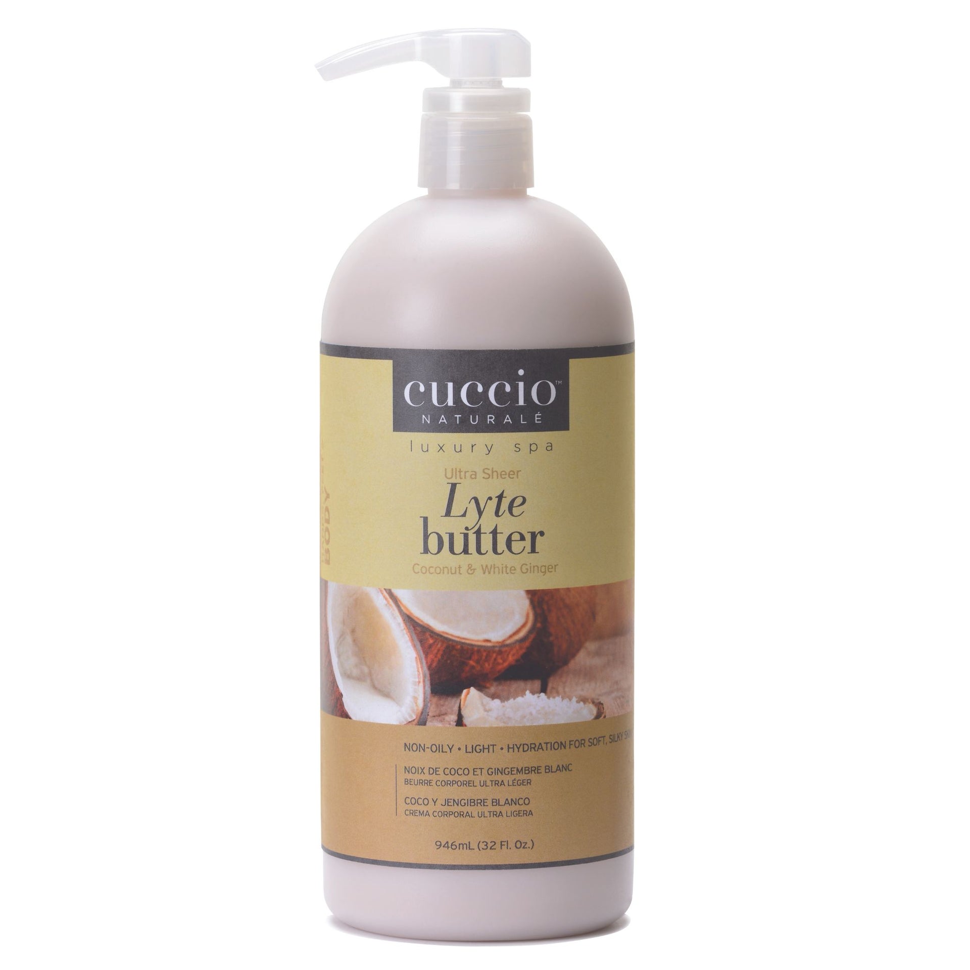 cuccio-naturale-beurre-corps-l-ger-coco-gingembre-32-oz image 1