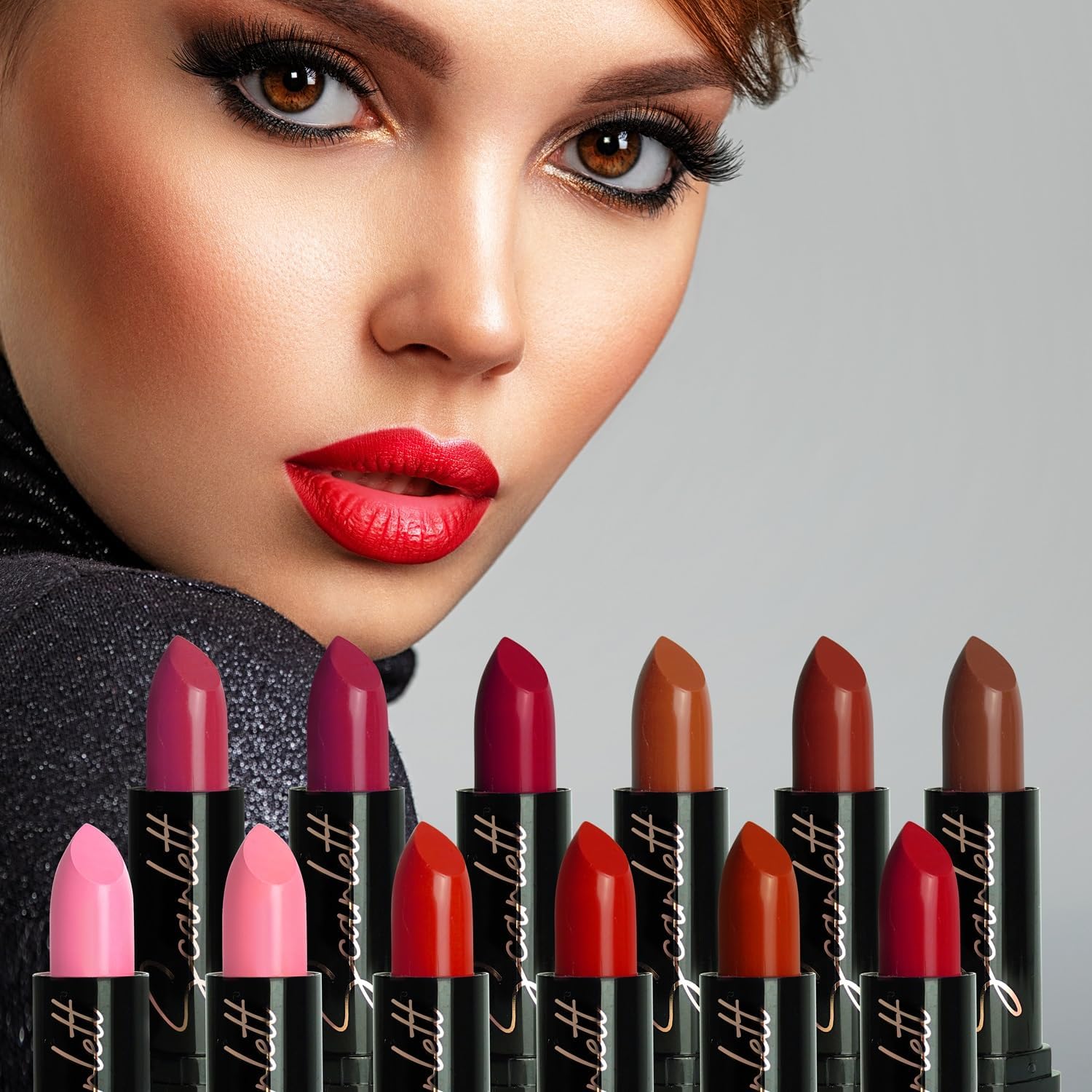 beauty4britain-scarlett-rouge-l-vres-lot-12-cr-meux-nude image 2