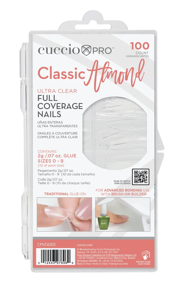 cuccio-pro-full-coverage-capsules-ongles-amande-x100 image 1