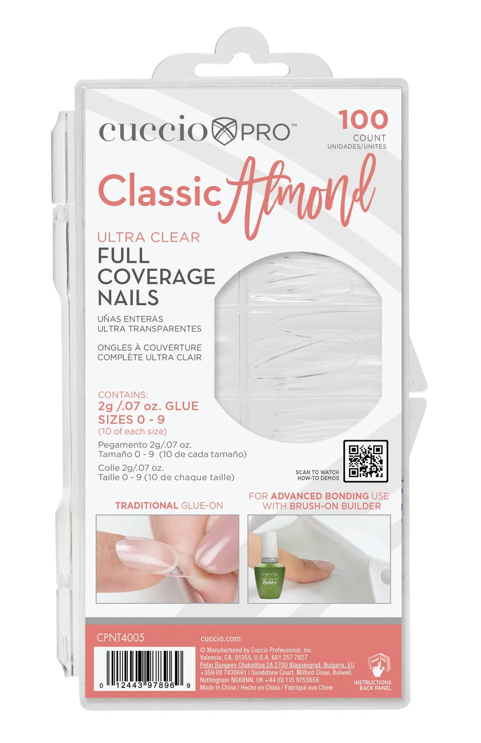 cuccio-pro-full-coverage-capsules-ongles-amande-x100 image 1