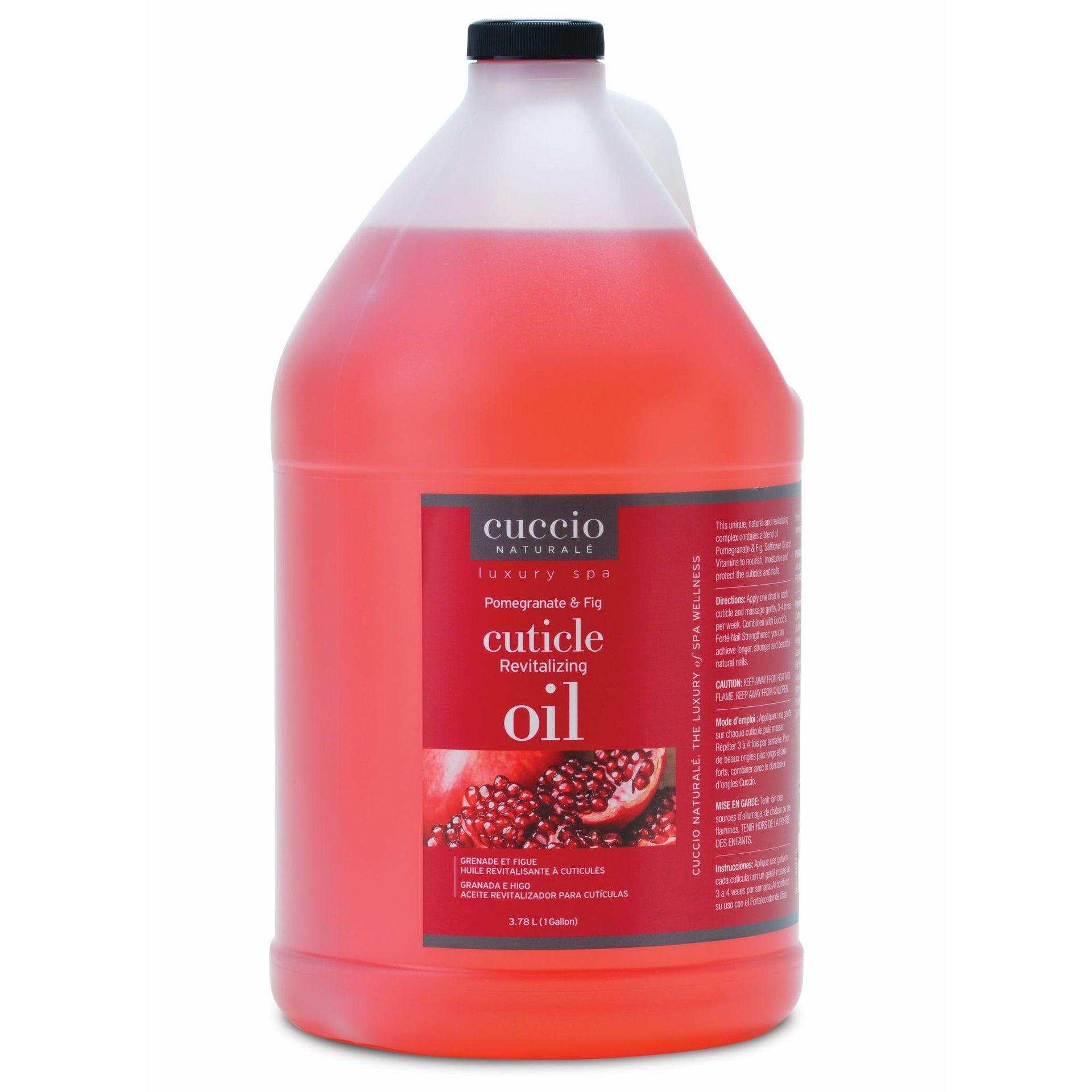 cuccio-naturale-huile-cuticules-grenade-et-figue-gallon-recharge image 1