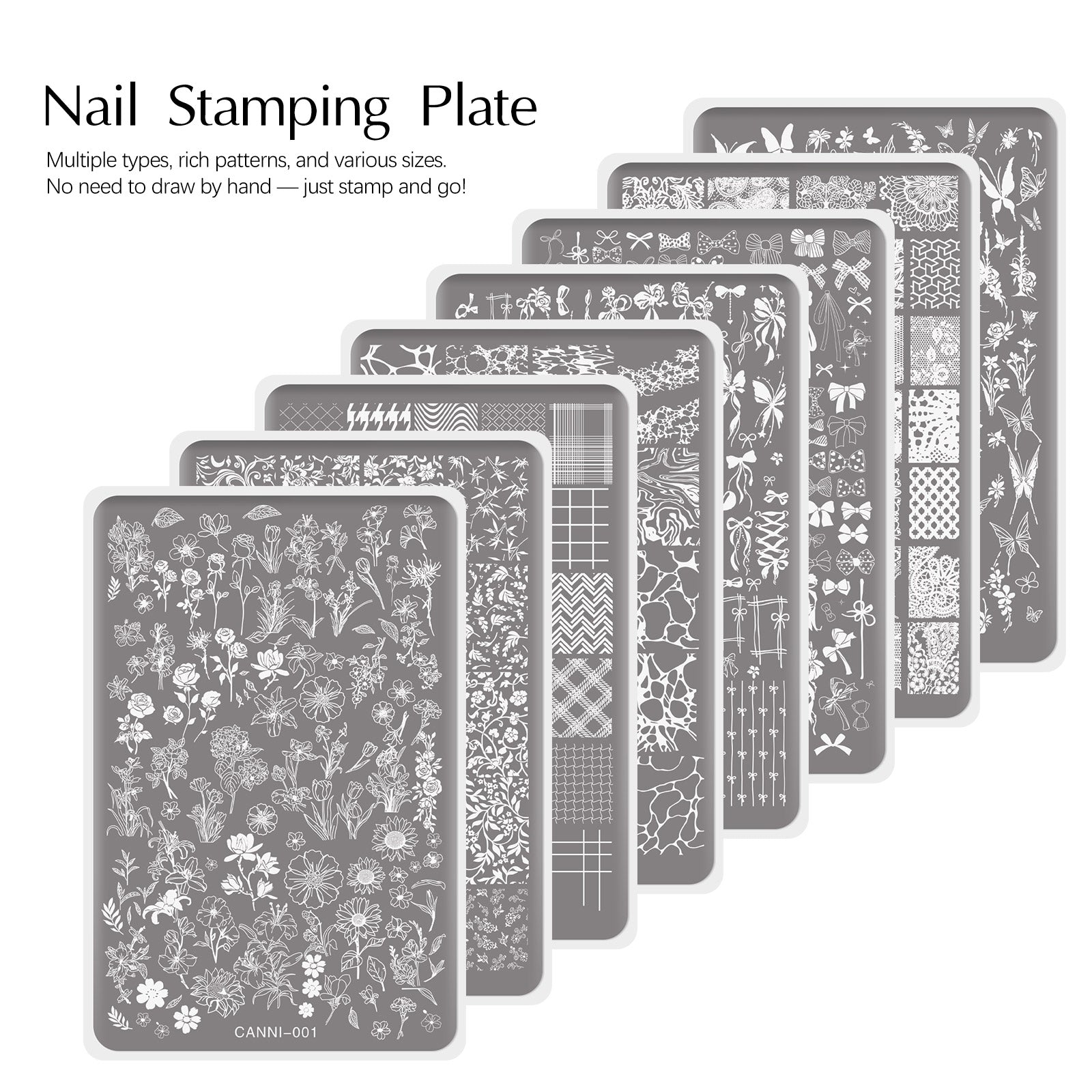 canni-001-plaque-stamping-nail-art-motifs image 1