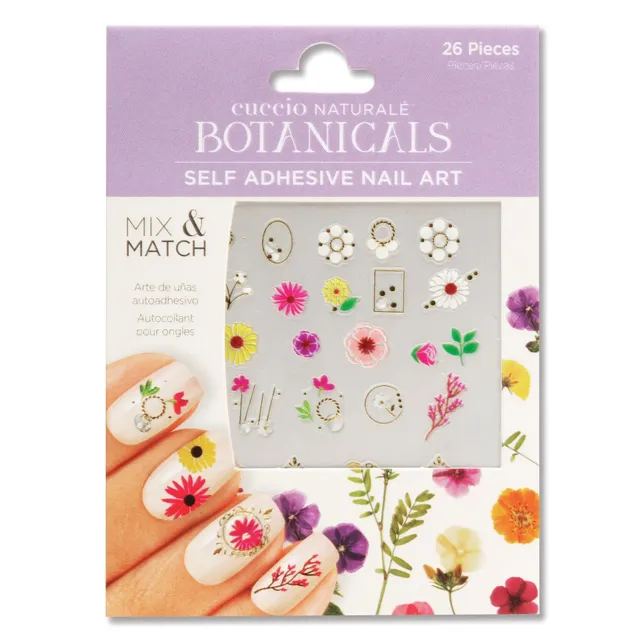 cuccio-botanicals-floral-stickers-ongles-autocollants-fleurs image 1