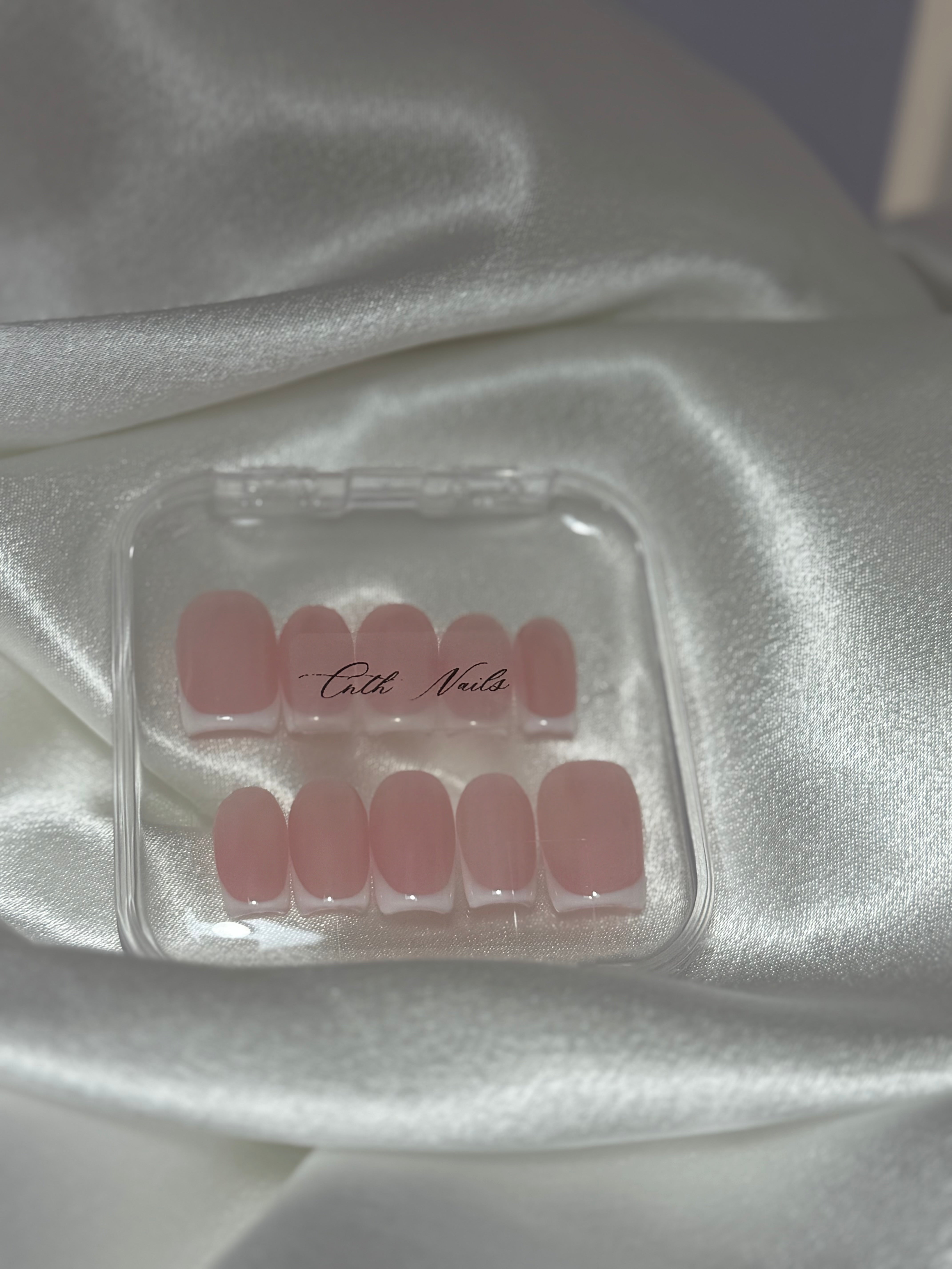 cnth-nails-press-on-nails-frenchy-faux-ongles-french-carr-10-pcs image 3