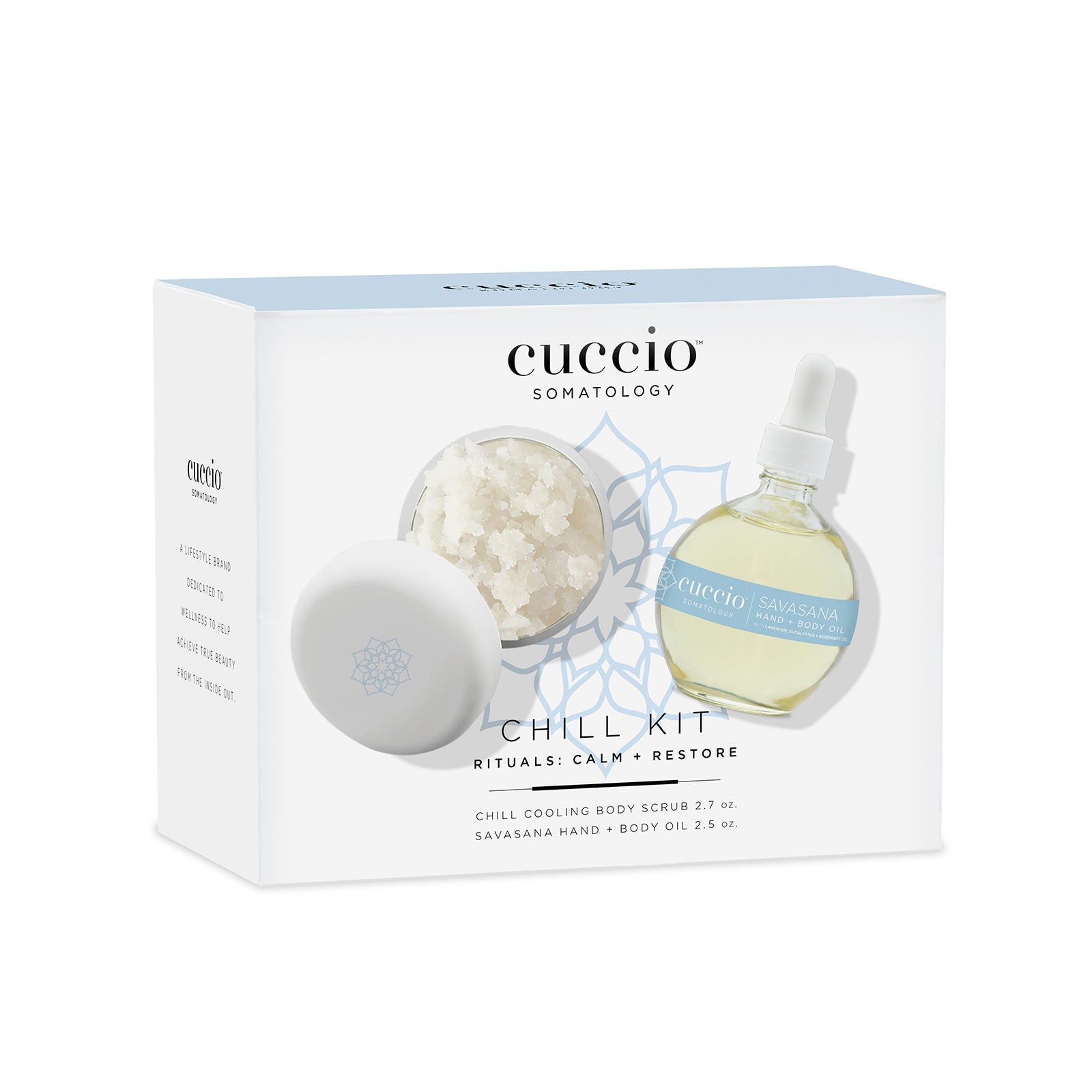 cuccio-somatology-chill-kit-gommage-huile-corps-menthe image 1